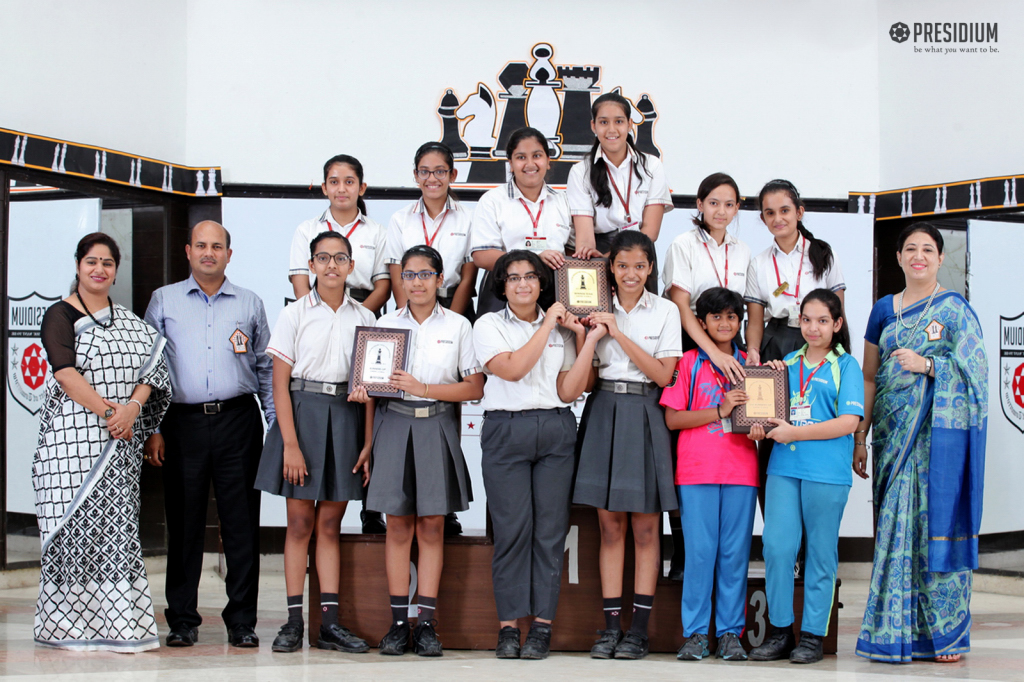 Presidium Indirapuram, ASPIRING CHESS PLAYERS COMPETE AT INTER SCHOOL CHESS CHAMPIONSHIP