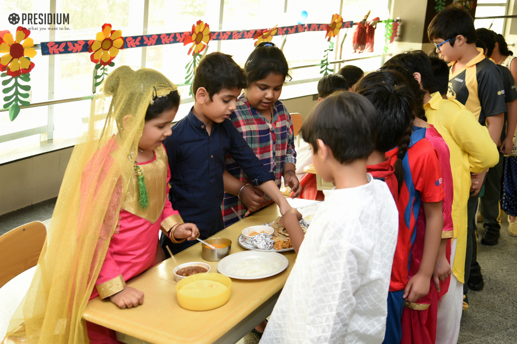 Presidium Indirapuram, FOOD FAIR: PRESIDIANS SAVOUR THE VIBRANCY OF INDIAN FOOD