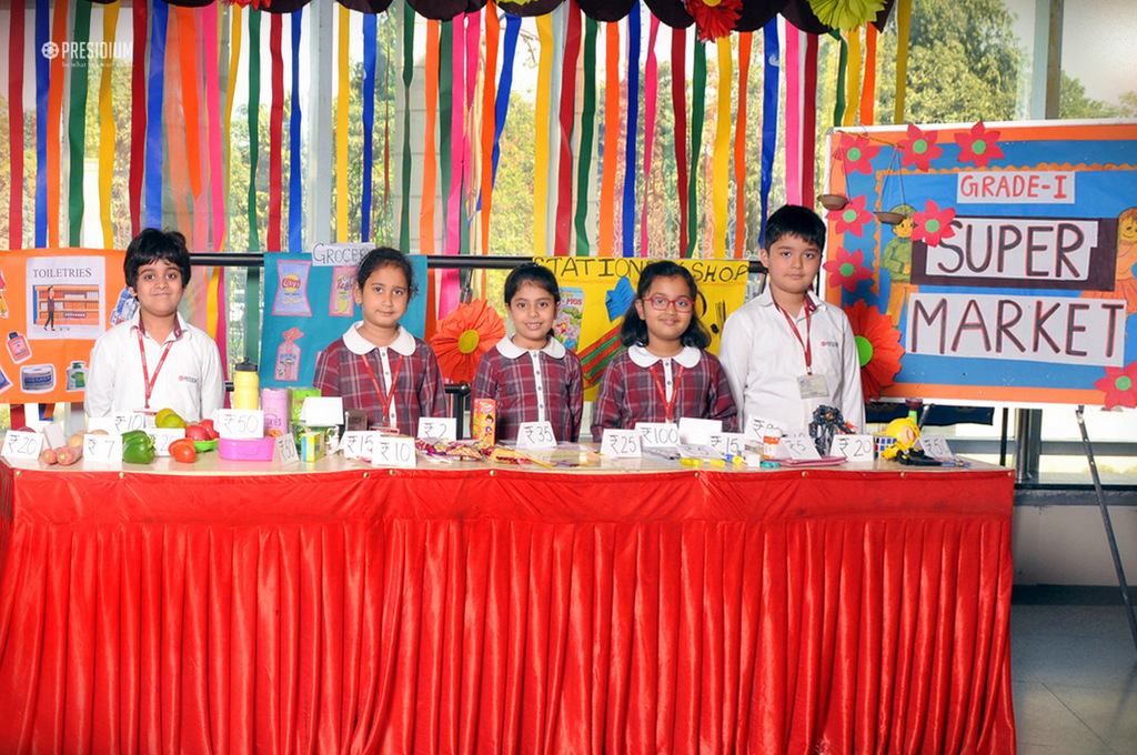 Presidium Indirapuram, LITTLE PRESIDIANS OBSERVE MARKET SCENE FOR EXPERIENTIAL LEARNING