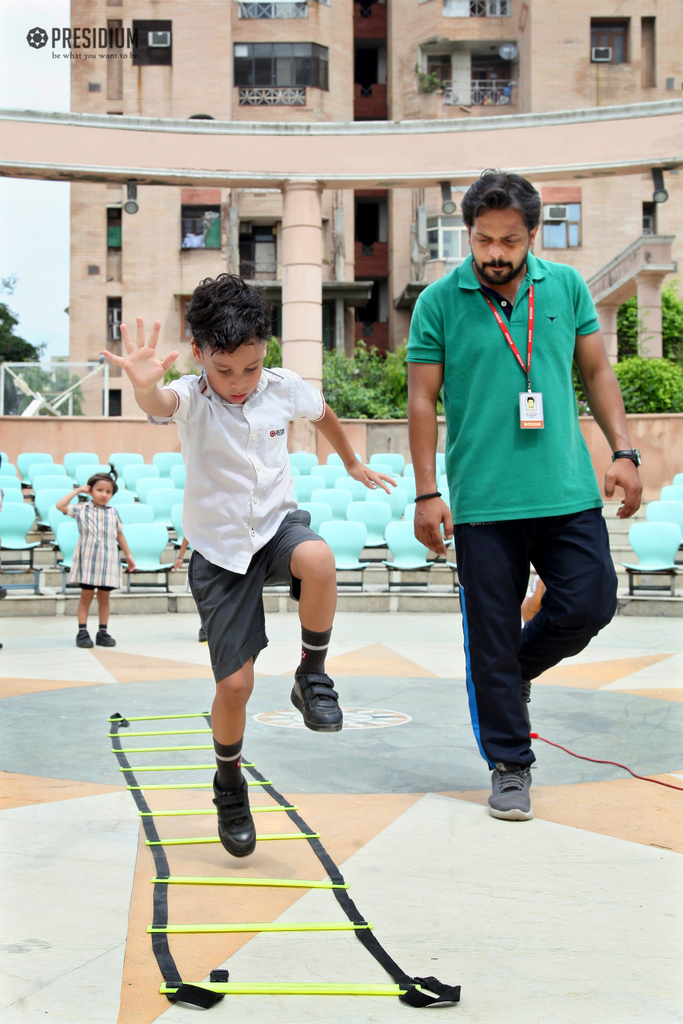 Presidium Dwarka-6, PRESIDIANS BECOME PHYSICALLY ACTIVE WITH OUTDOOR SPORTS ACTIVITIES