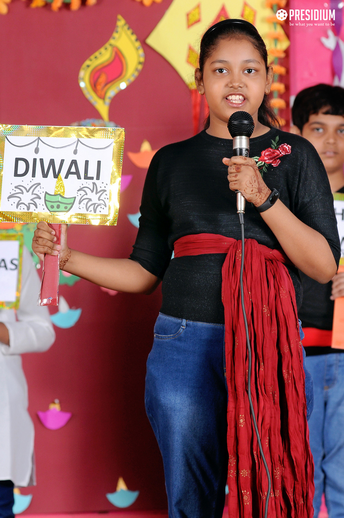 Presidium Pitampura, STUDENTS GRASP THE TRUE ESSENCE OF DIWALI