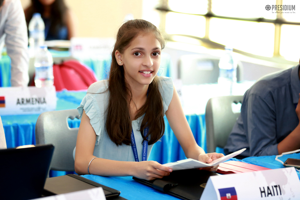 Presidium Indirapuram, PRESIDIANS DELIBERATE POWERFULLY ON YOUTH EMPOWERMENT AT PMUN