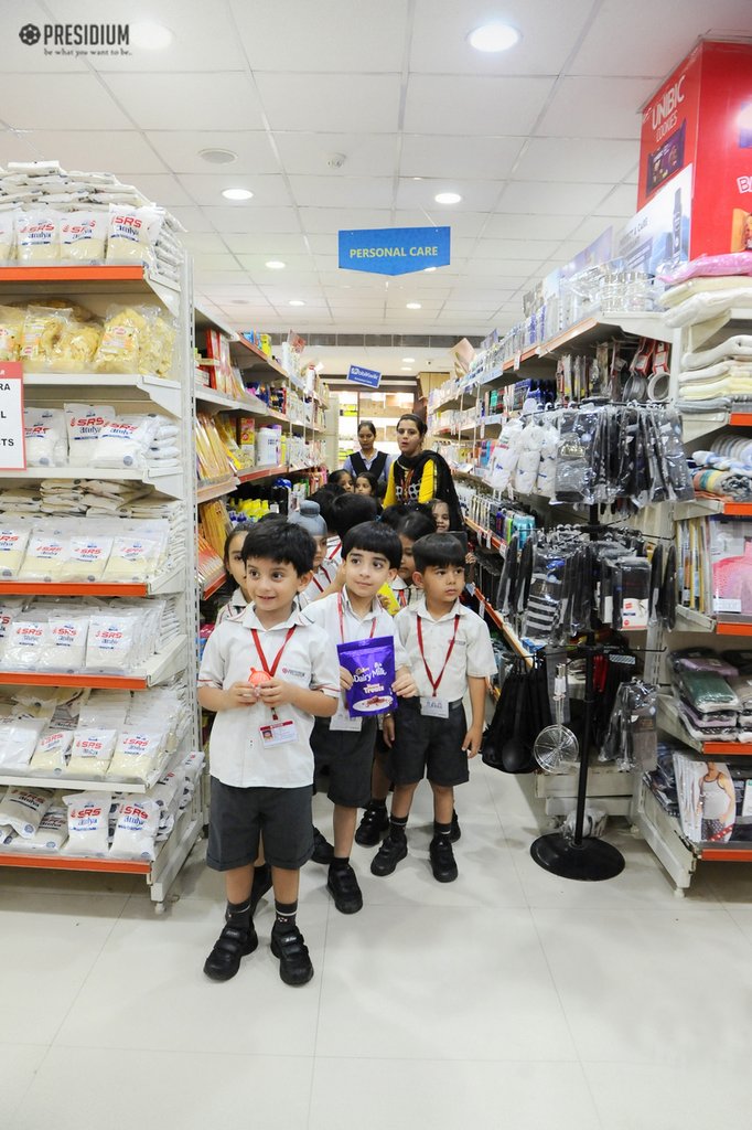 Presidium Gurgaon-57, VISIT TO SRS MART: AN ENRICHING EXPERIENCE FOR LITTLE PRESIDIANS