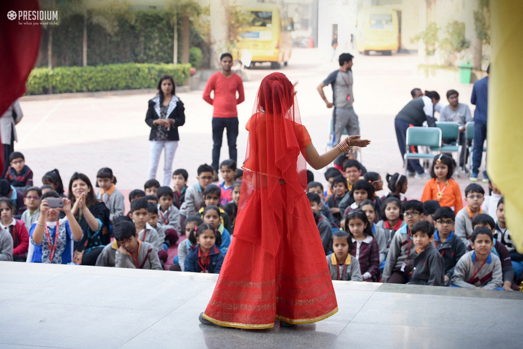 Presidium Gurgaon-57, INTRA-CLASS DANCE COMPETITION WITNESSES ENERGETIC PERFORMANCES