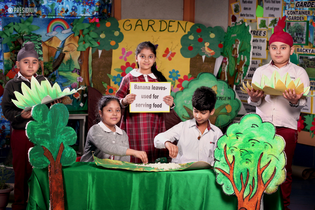 Presidium Punjabi Bagh, LEARNING ABOUT THE NATURE WITH THE TBL THEME OF ‘GARDEN’