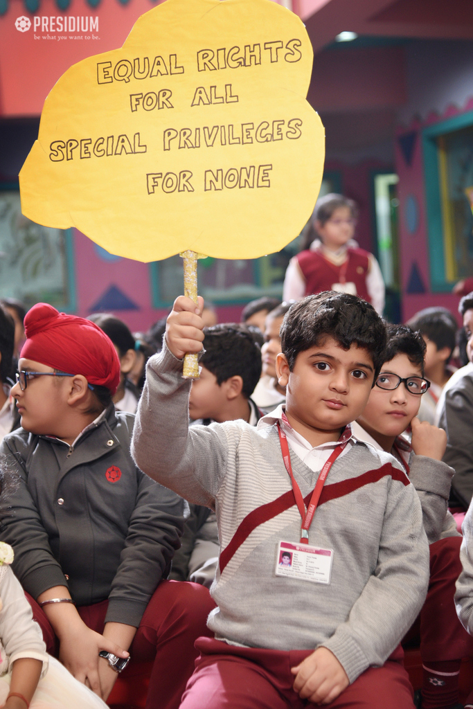 Presidium Punjabi Bagh, HUMAN RIGHTS DAY: PRESIDIANS TAKE PART IN THE FIGHT OF EQUALITY