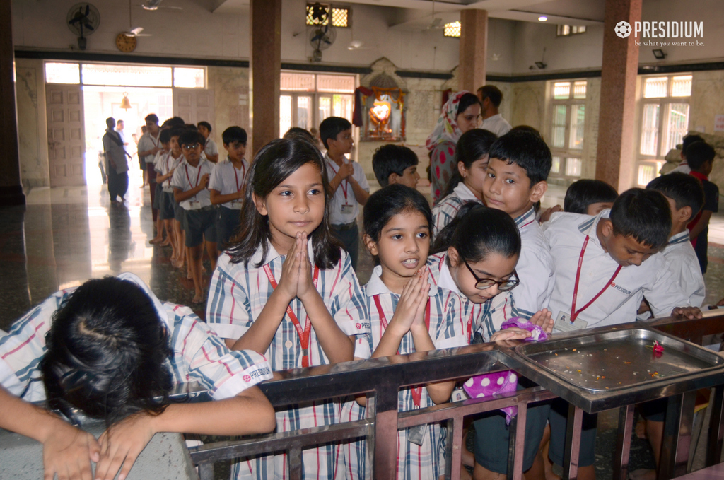 Presidium Rajnagar, YOUNG DEVOTEES VISIT SACRED RELIGIOUS PLACES