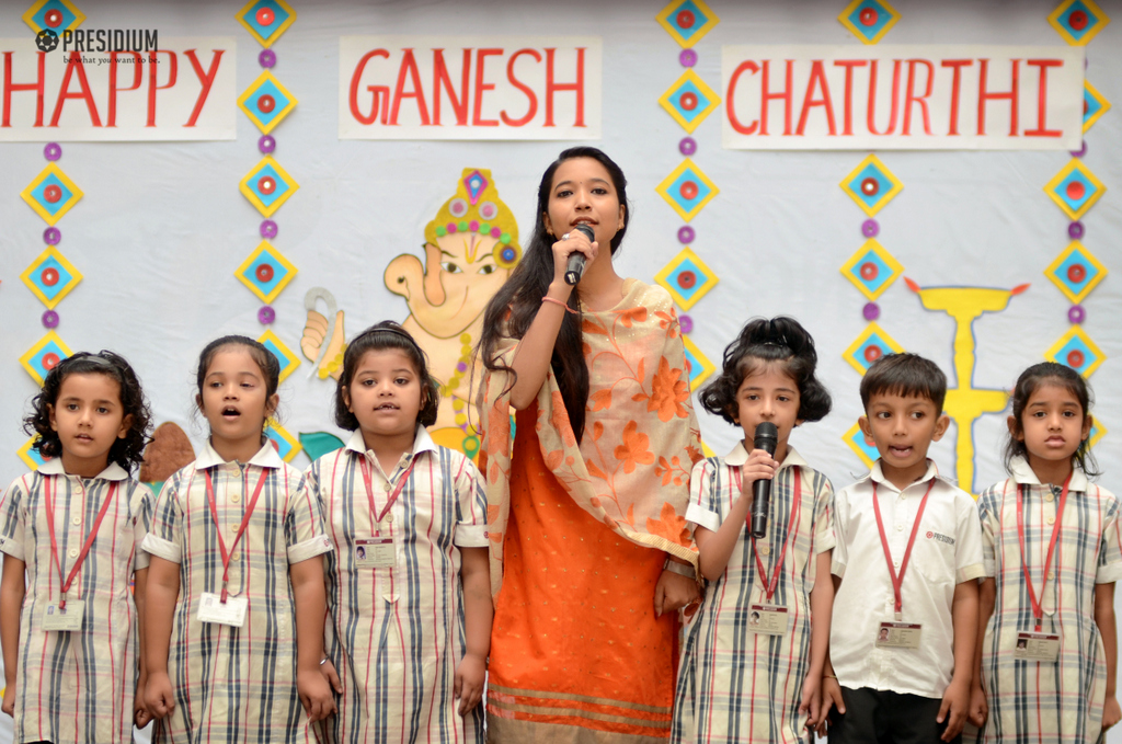 Presidium Rajnagar, PRESIDIANS CELEBRATE GANESH CHATURTHI IN AN ECO-FRIENDLY WAY