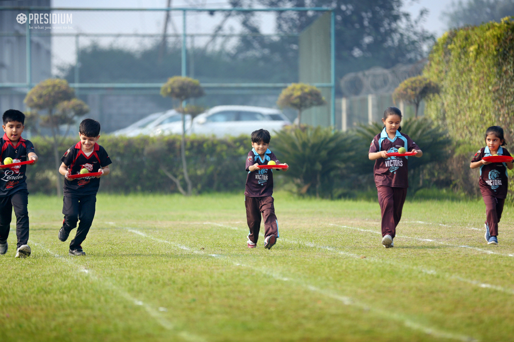 Presidium Rajnagar, SPORTS DAY SEMI FINALS: SPORTS REVEAL THE CHARACTER OF PLAYERS