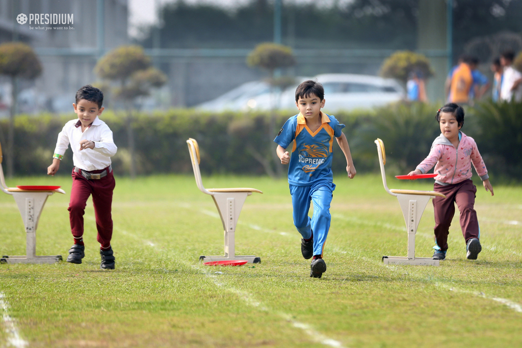 Presidium Rajnagar, SPORTS DAY SEMI FINALS: SPORTS REVEAL THE CHARACTER OF PLAYERS