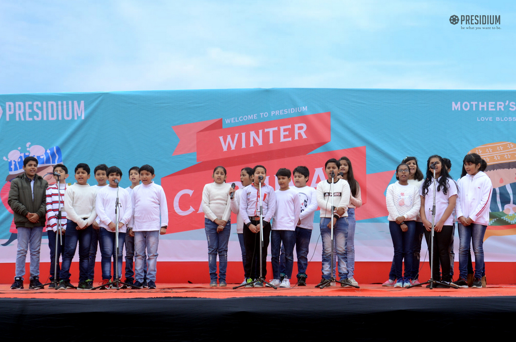 Presidium Rajnagar, PRESIDIANS HAVE A MERRY TIME AT WINTER CARNIVAL