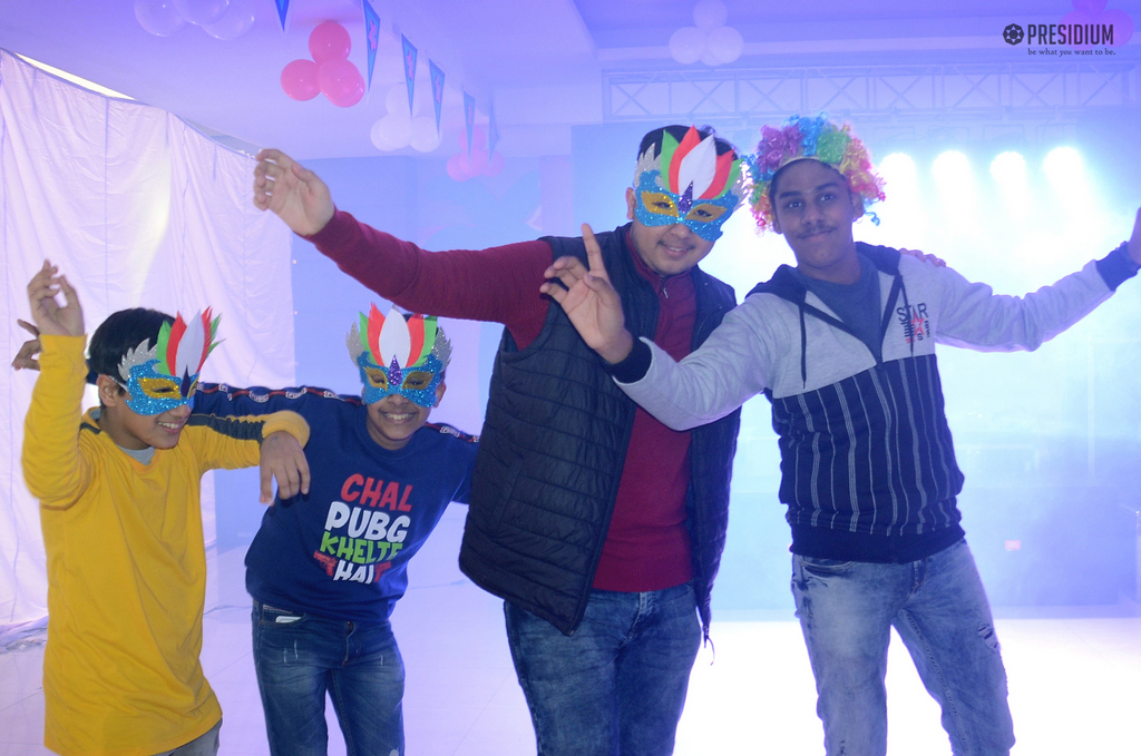 Presidium Rajnagar, PRESIDIANS HAVE A MERRY TIME AT WINTER CARNIVAL