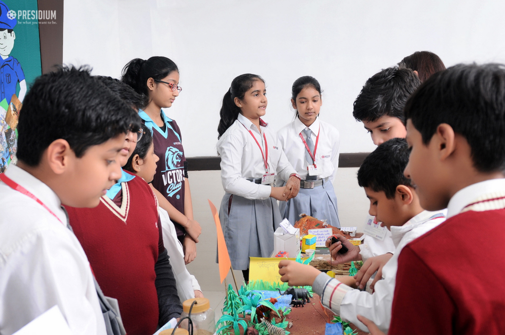 Presidium Rajnagar, PRESIDIANS CELEBRATE SCIENCE WEEK WITH THE THEME ‘FUTURE EARTH’