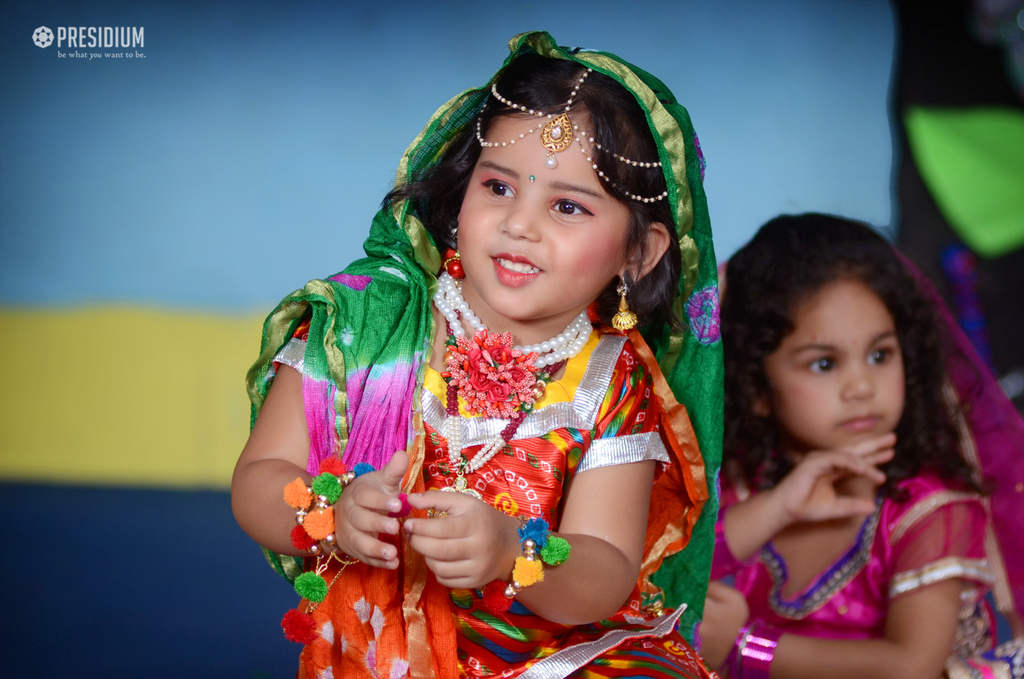 Presidium Vivek Vihar, FLAMBOYANT JANMASHTAMI CELEBRATIONS ELATES YOUNG SOULS