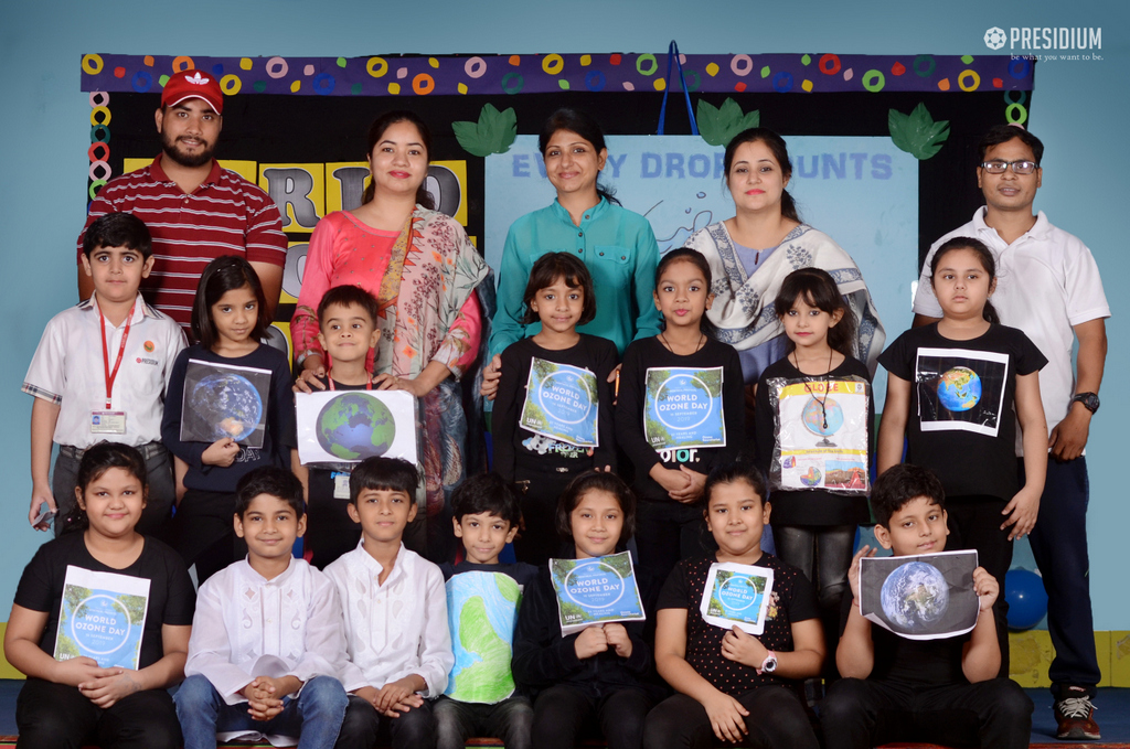 Presidium Vivek Vihar, WORLD OZONE DAY: PRESIDIANS HOSTED A WORTHWHILE ASSEMBLY