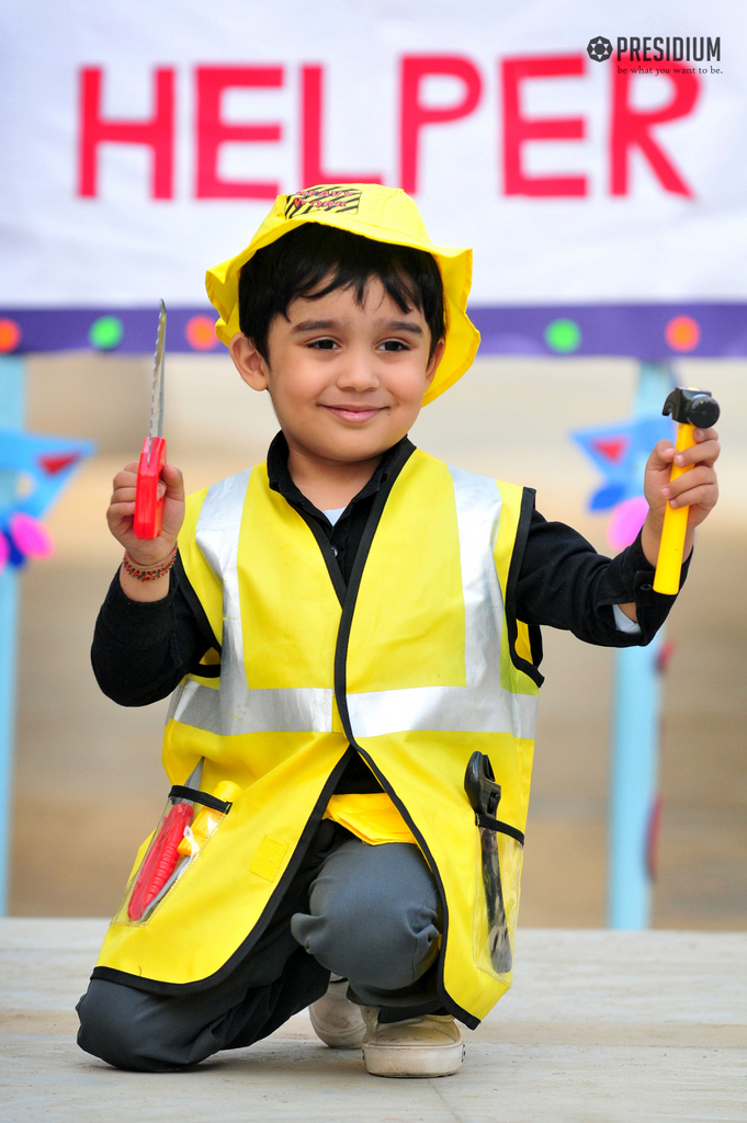 Presidium Indirapuram, STUDENTS DEVELOP A SENSE OF GRATITUDE TO COMMUNITY HELPERS