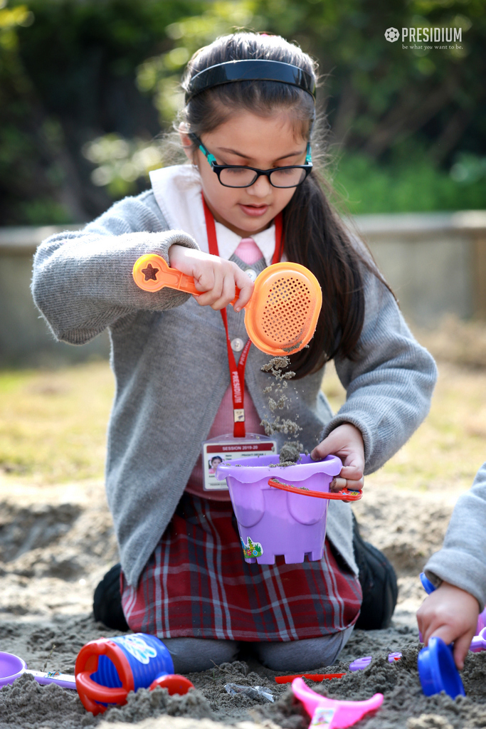 Presidium Indirapuram, A PERFECT FUSION OF LEARNING AND FUN WITH SANDPIT ACTIVITY