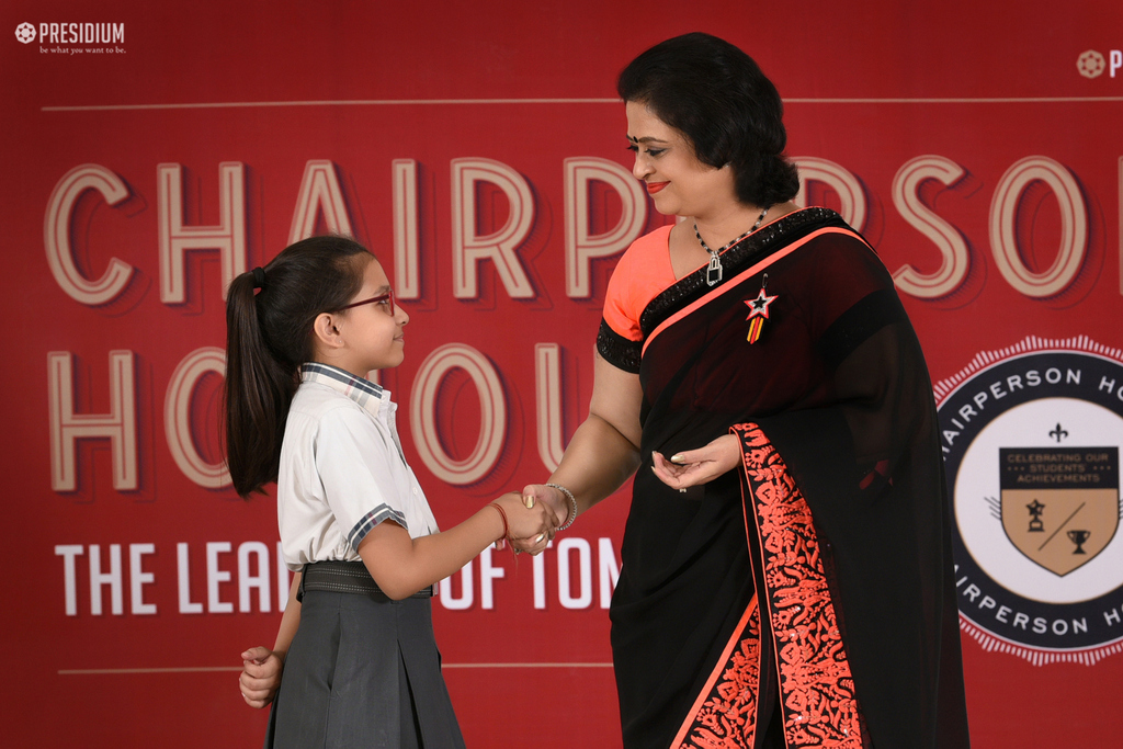 Presidium Indirapuram, PRESIDIUM HONORS YOUNG ACHIEVERS AT CHAIRPERSON HONORS CEREMONY