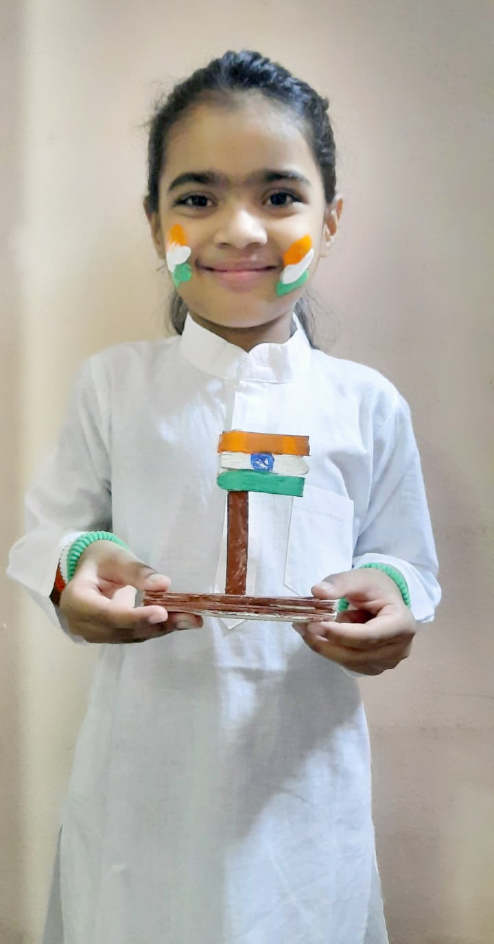 Presidium Dwarka-6, INDEPENDENCE DAY: LONG MAY OUR FLAG WAVE IN THE SKY OF GLORY!