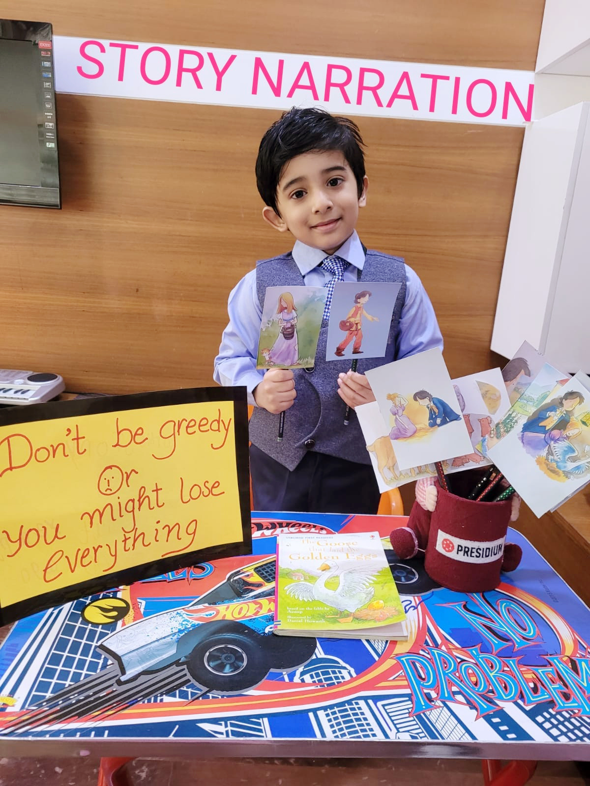 Presidium Indirapuram, STUDENTS NARRATE THEIR FAVOURITE STORIES!