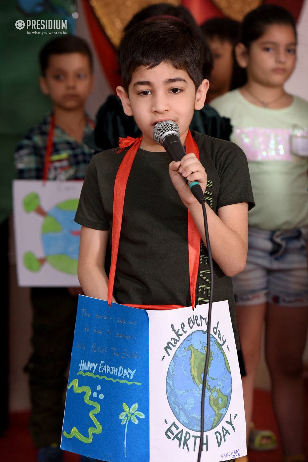 Presidium Gurgaon-57, EARTH DAY: YOUNG ENVIRONMENTALISTS MAKE A DIFFERENCE! 