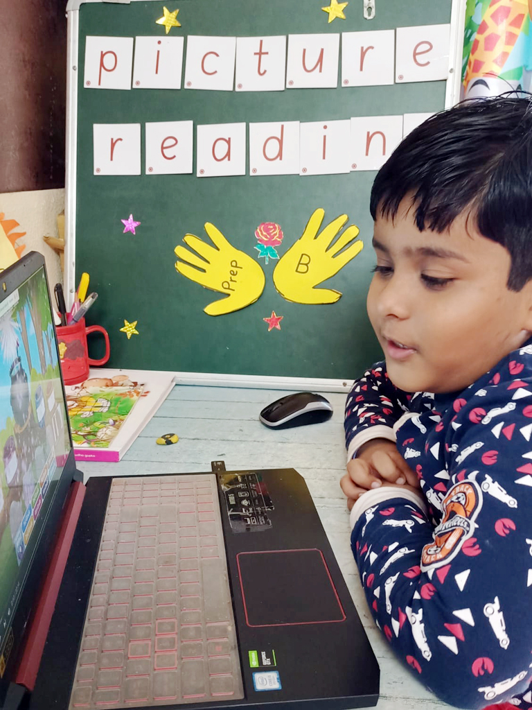 Presidium Indirapuram, STUDENTS BUILD THEIR VOCABULARY WITH PICTURE READING ACTIVITY