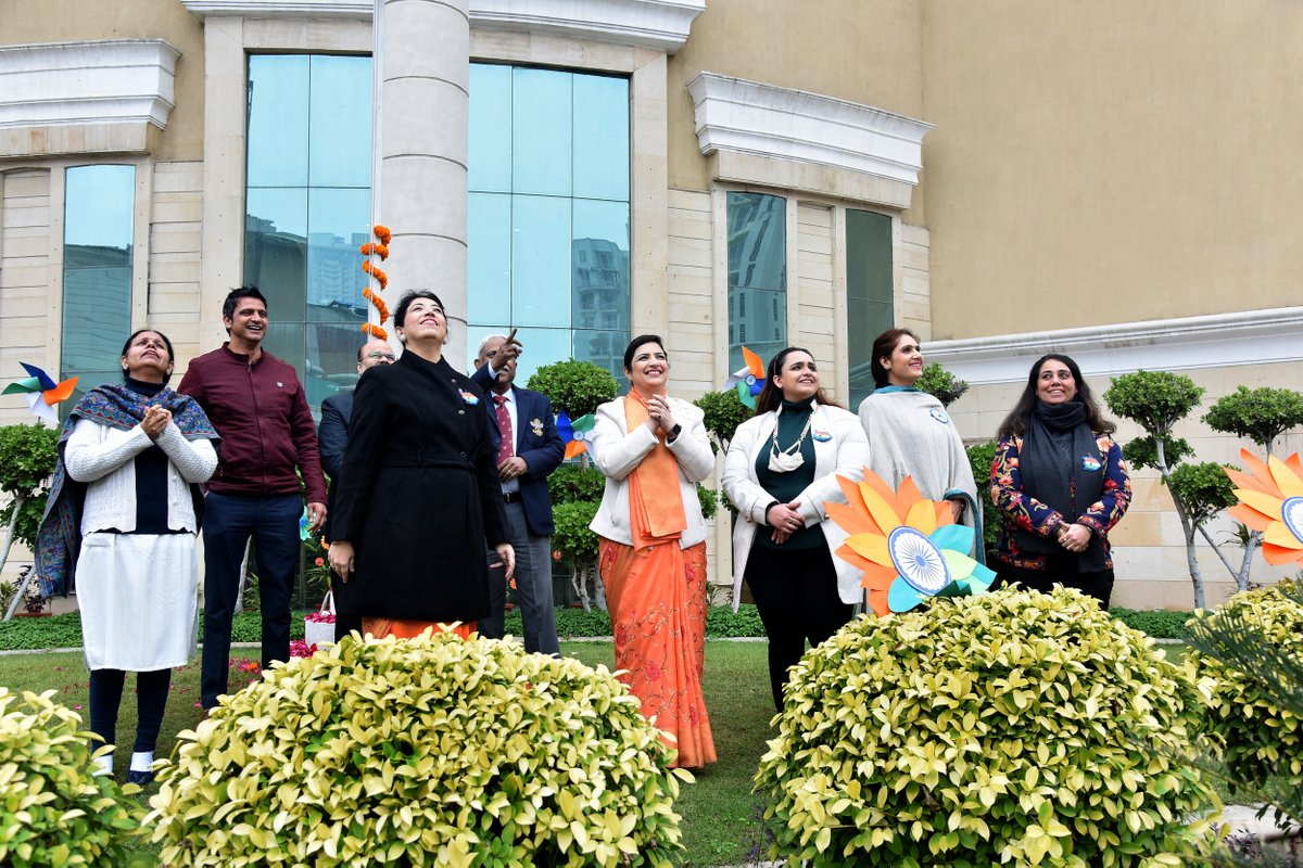 Presidium Indirapuram, REPUBLIC DAY STIRS THE SOULS OF THE PRESIDIANS WITH PATRIOTISM