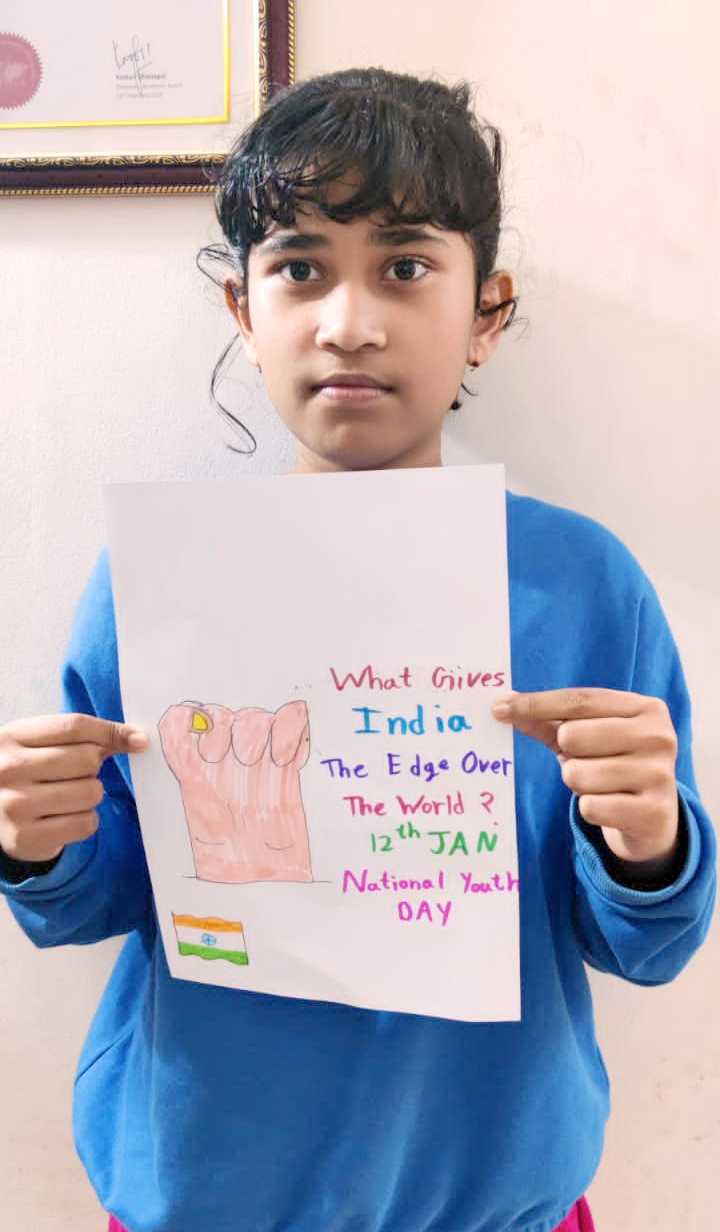 Presidium Vivek Vihar, STUDENTS LEARN ABOUT THE IDEALS & PRINCIPLES OF SWAMI VIVEKANANDA