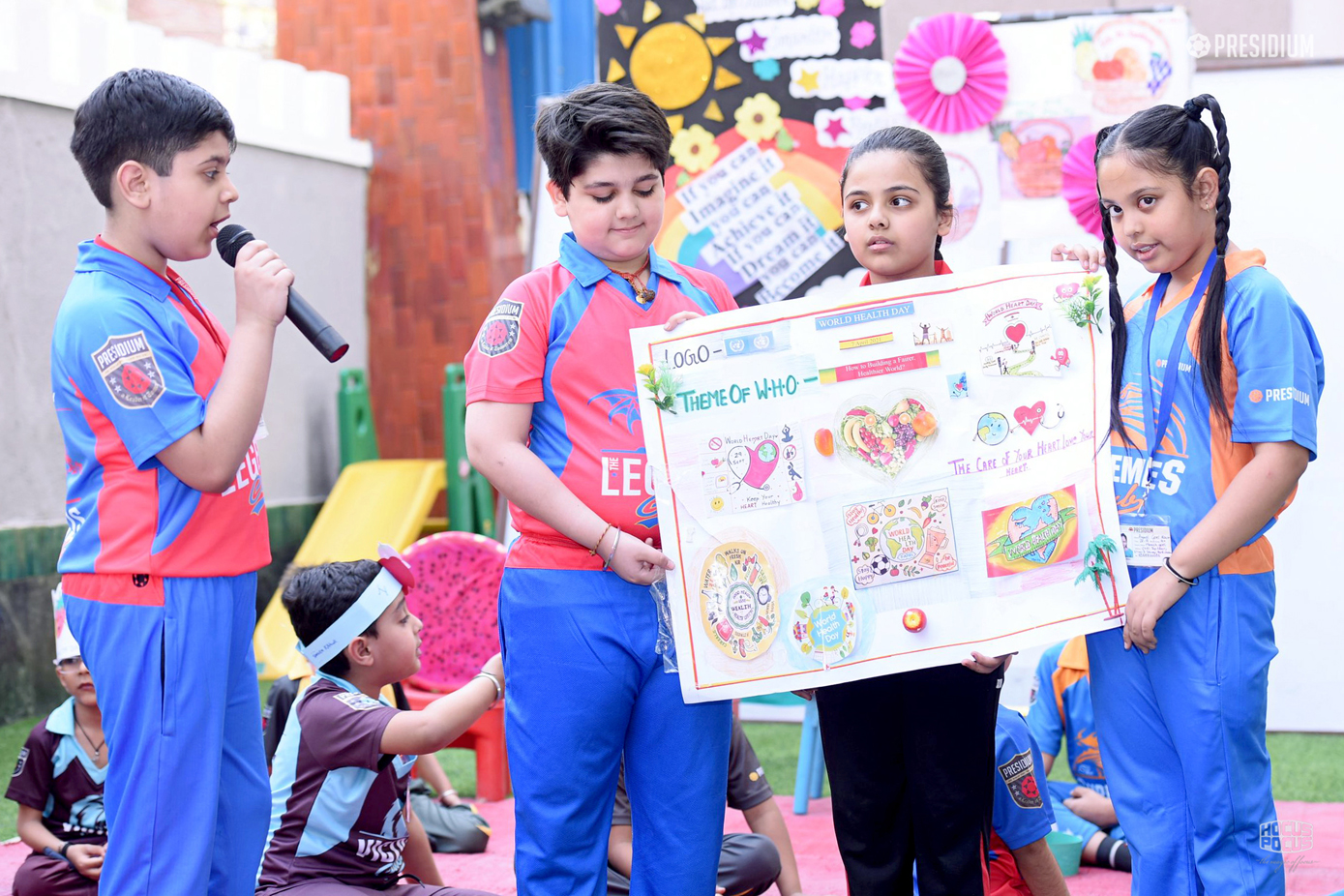 Presidium Vivek Vihar, STUDENTS LEARN THE IMPORTANCE OF STAYING PHYSICALLY FIT