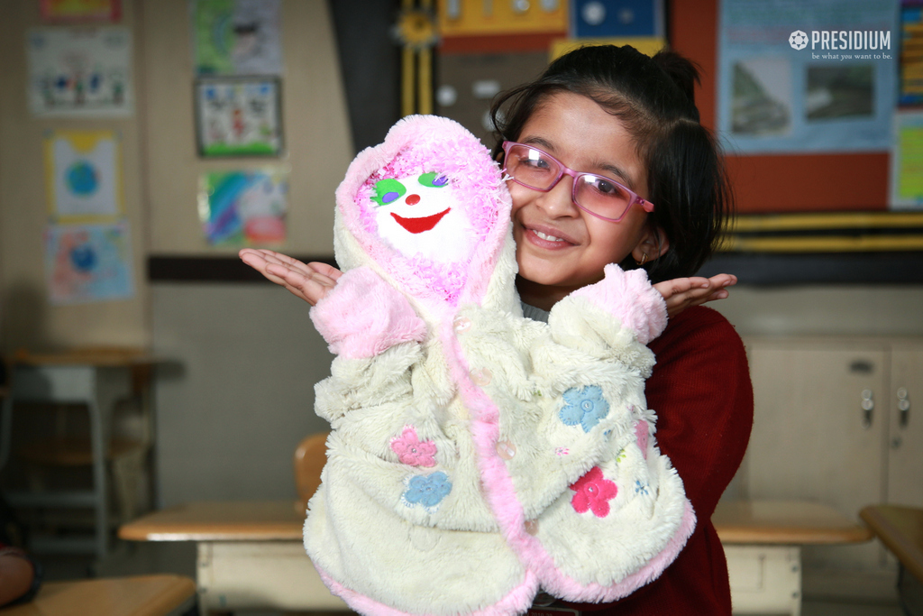 Presidium Indirapuram, OUR BUDDING ARTISTS MAKE THE MOST OF PUPPET MAKING COMPETITION