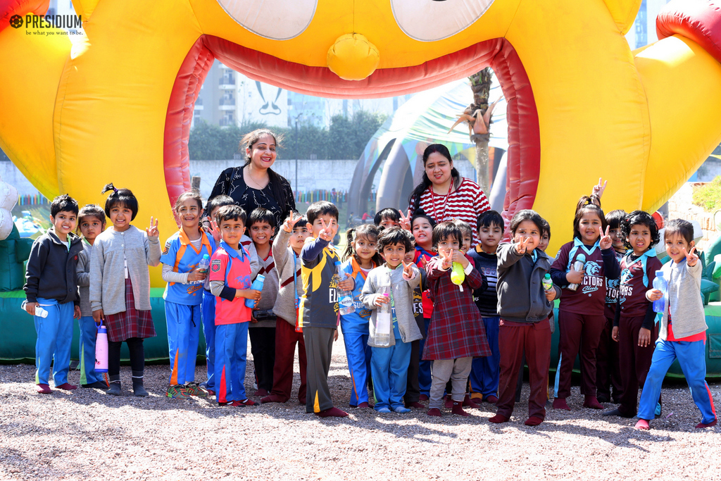 Presidium Gurgaon-57, PRESIDIANS ENJOY A DELIGHTFUL TIME AT THE OBSTACLE PARK