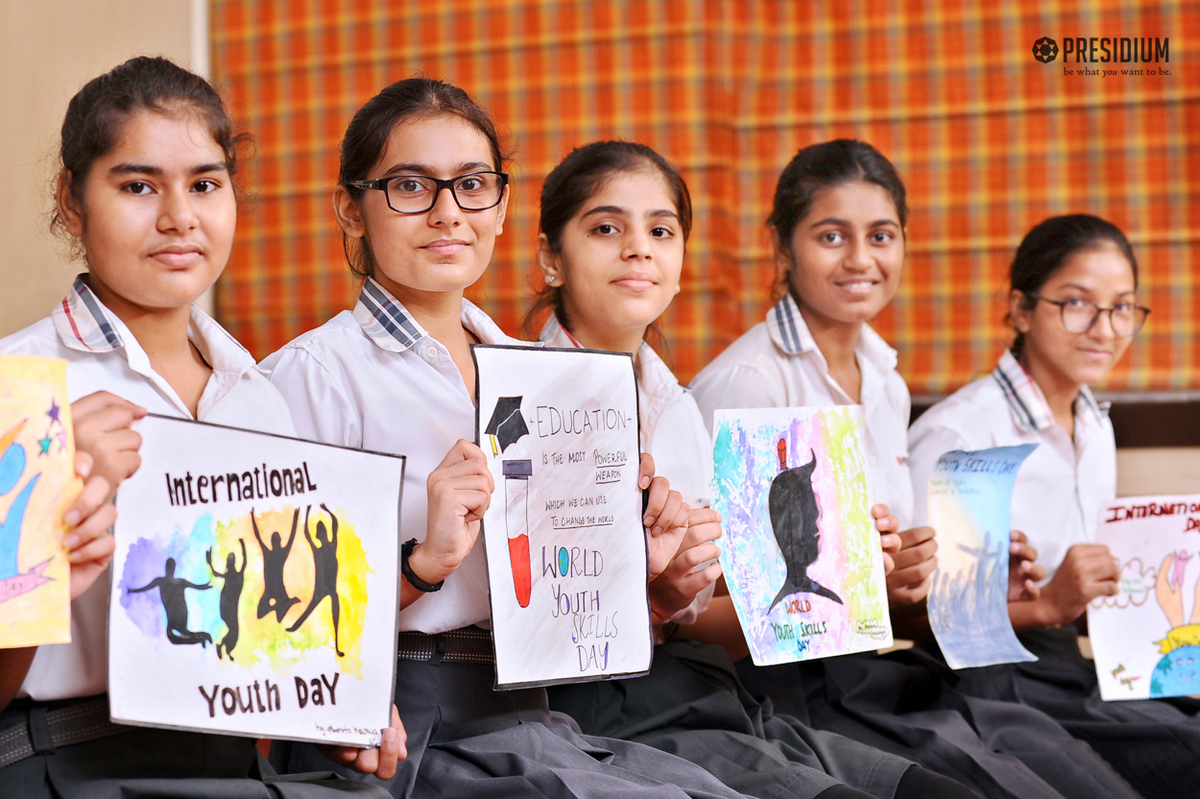 Presidium Noida-31, STUDENTS SPREAD AWARENESS ABOUT RELEVANT SKILLS