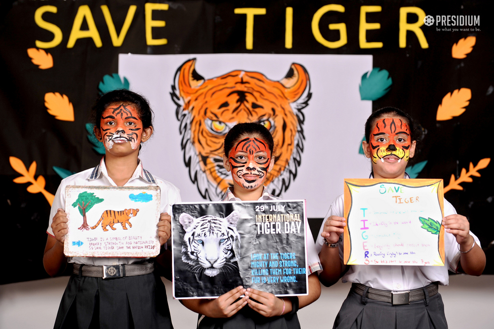 Presidium Pitampura, PRESIDIANS ENHANCE THEIR KNOWLEDGE ABOUT INDIA’S PRIDE, TIGERS! 