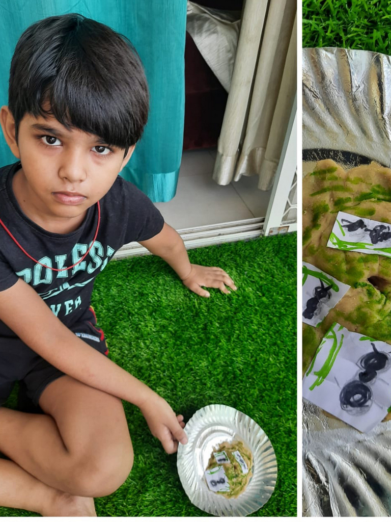 Presidium Dwarka-6, STUDENTS SHOWCASE THEIR CREATIVITY WITH TEXTILE ACTIVITY