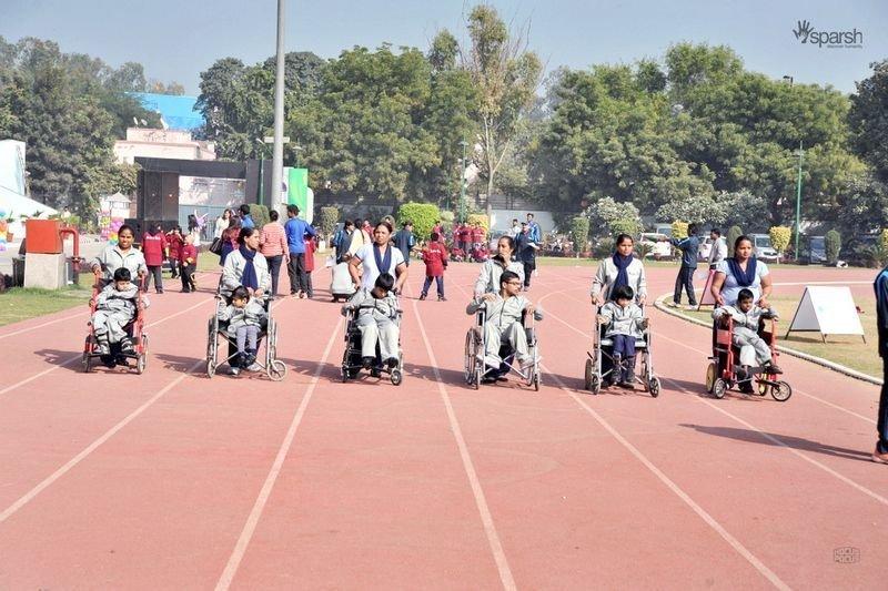 Presidium Rajnagar, PRESIDIUM ATTENDS SPARSH SPORTS DAY HELD ON WORLD DISABILITY DAY 