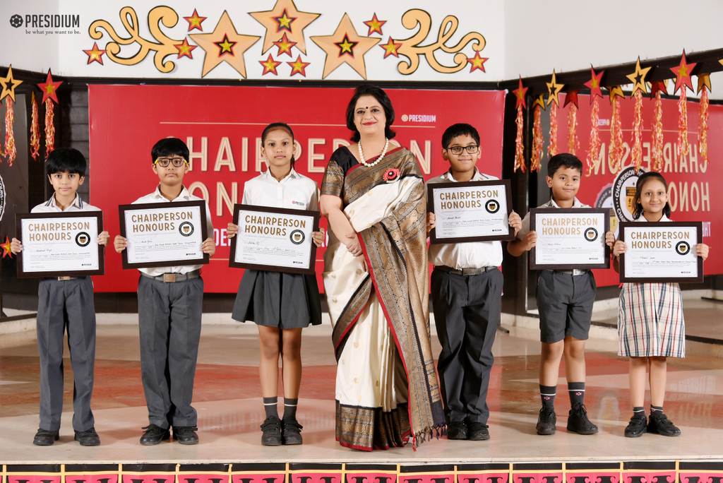 Presidium Rajnagar, OUR YOUNG SCHOLARS HONOURED BY CHAIRPERSON OF PRESIDIUM RAJ NAGAR