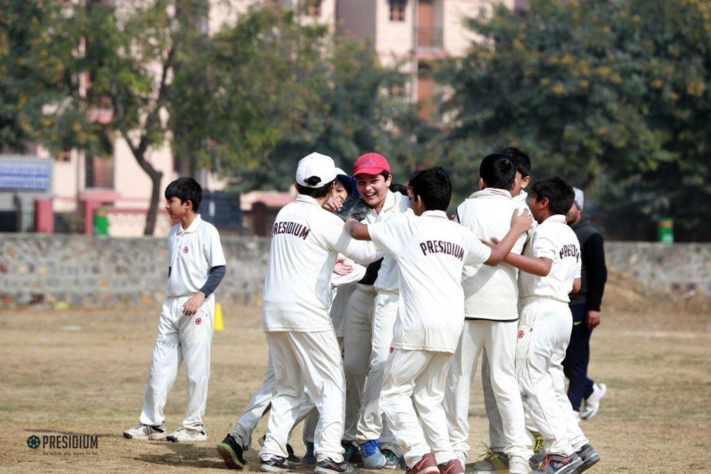 Presidium Indirapuram, INTER PRESIDIUM CRICKET TOURNAMENT-INDIRAPURAM ENTERS THE SEMIFINALS