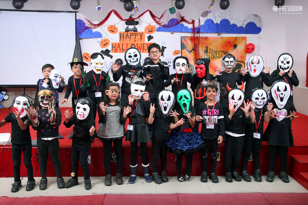 Presidium Gurgaon-57, TRICK OR TREAT! PRESIDIANS REVEL IN THE CELEBRATION OF HALLOWEEN!