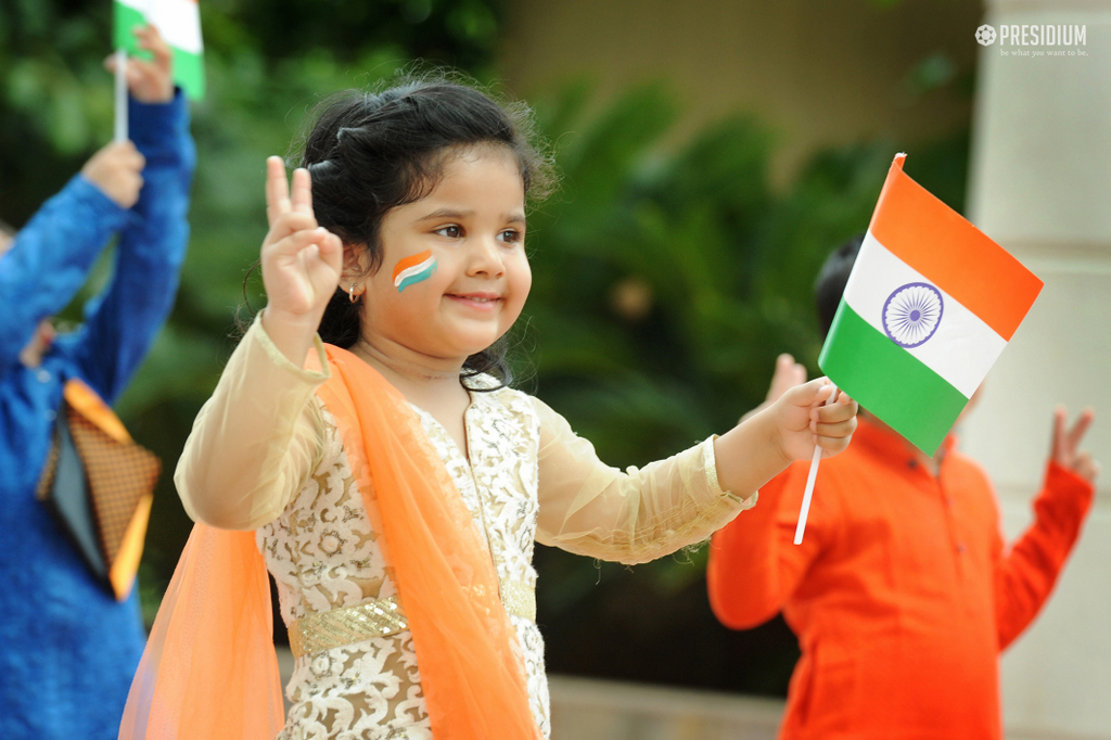 Presidium Gurgaon-57, STUDENTS CELEBRATE INDEPENDENCE DAY WITH AN ARRAY OF COMPETITIONS