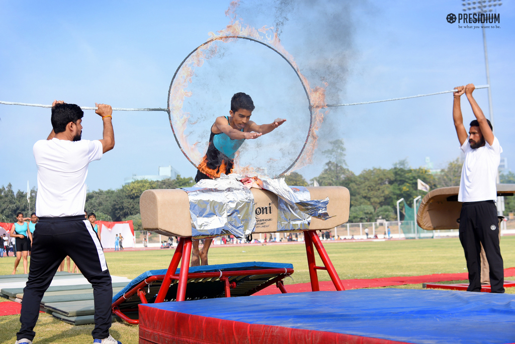 Presidium Gurgaon-57, SPORTS DAY: A DAY FILLED WITH THE EXHILARATION OF JOY & VICTORY