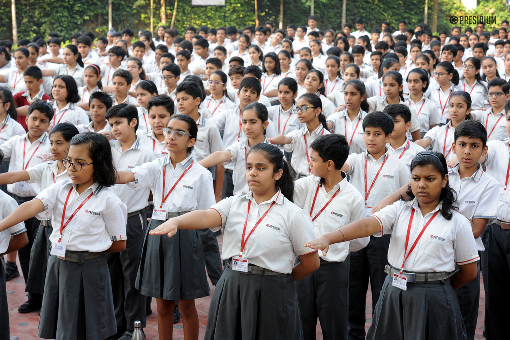 Presidium Gurgaon-57, NATIONAL UNITY DAY: UNITY IS STRENGTH