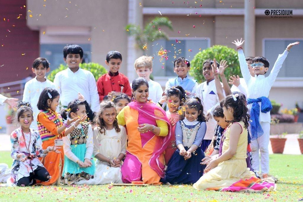 Presidium Rajnagar, VIBRANT COLOURS OF HOLI BRIGHTEN THE CORRIDORS OF PRESIDIUM