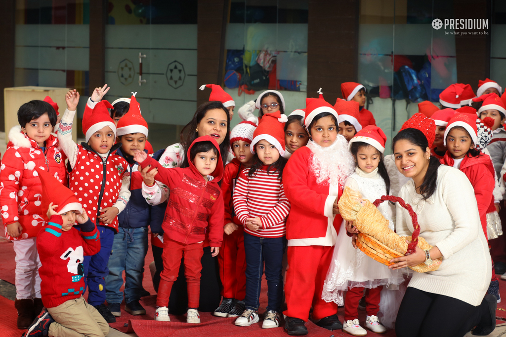 Presidium Indirapuram, IT’S A MERRY CHRISTMAS FOR OUR LITTLE ELVES OF PRESIDIUM!