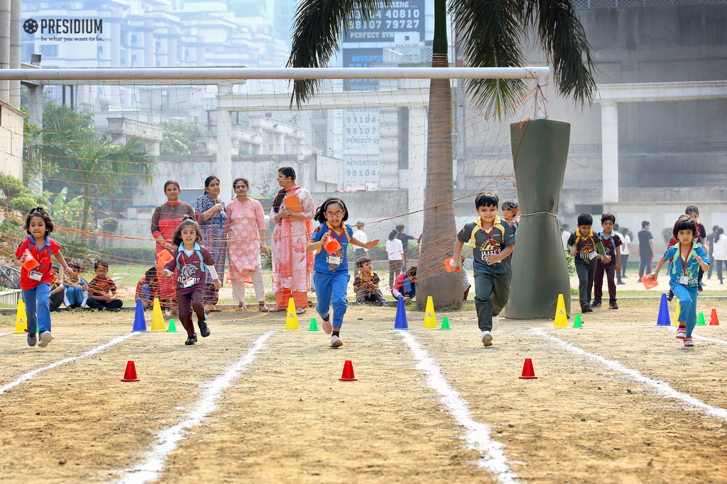 Presidium Indirapuram, ENERGETIC PRESIDIANS EXHIBIT SPORTSMANSHIP ON SPORTS DAY