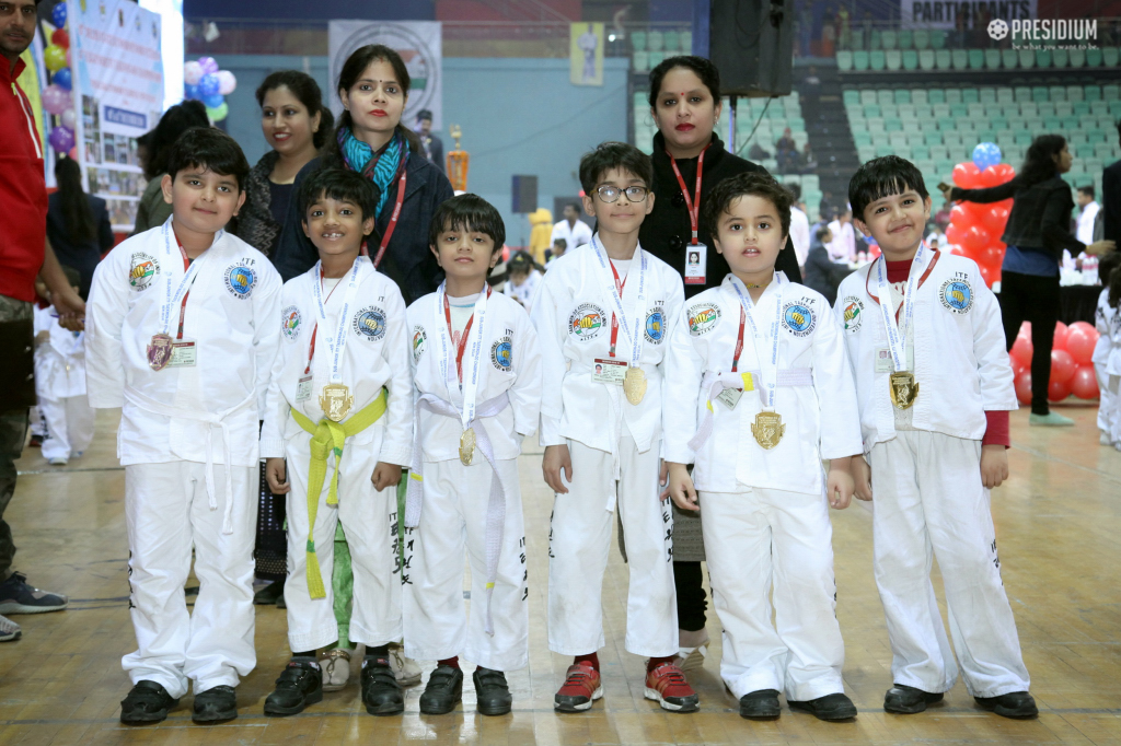 Presidium Indirapuram, 30TH DELHI STATE TAEKWONDO CHAMPIONSHIP: BEST FOOT FORWARD! 