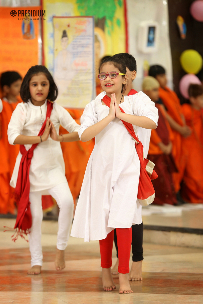 Presidium Indirapuram,   PRESIDIANS EXPERIENCE PEACE AND SERENITY ON BUDDHA PURNIMA