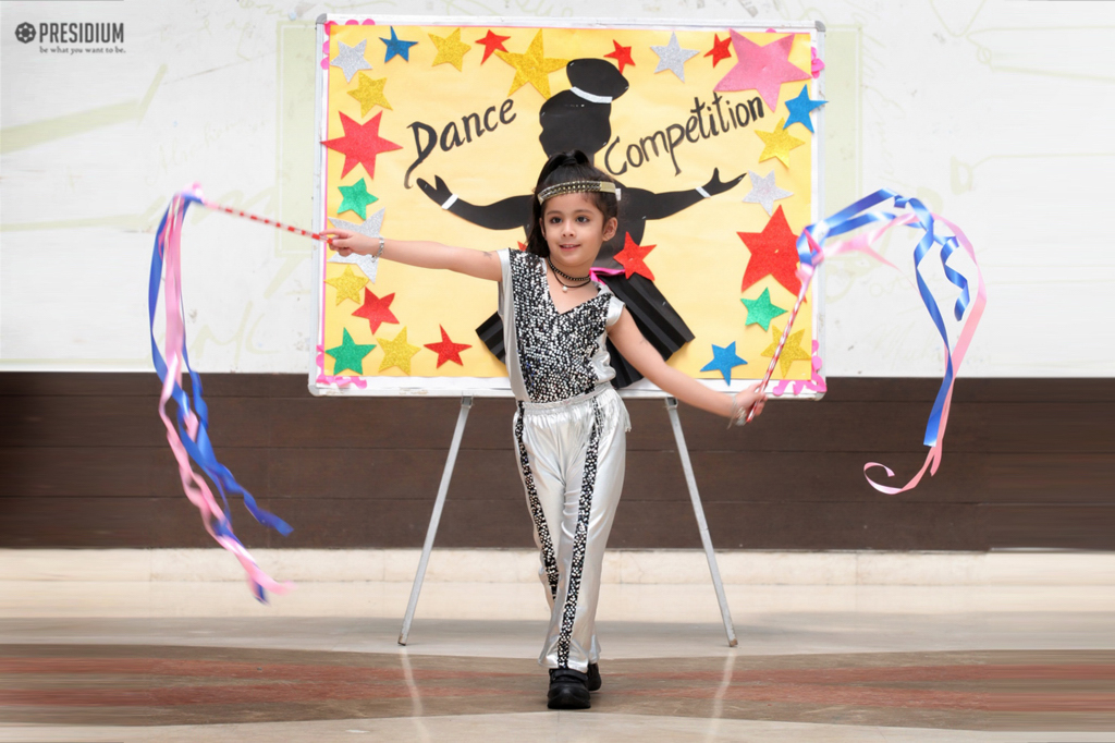 Presidium Indirapuram, PRESIDIANS PERFORM ENTHUSIASTICALLY AT HAPPY FEET COMPETITION