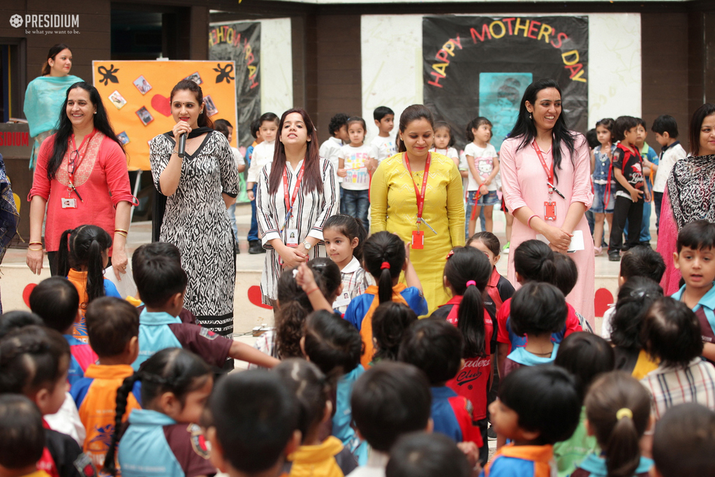 Presidium Indirapuram, YOUNG PRESIDIANS CELEBRATE THE BOND OF LOVE ON MOTHER'S DAY