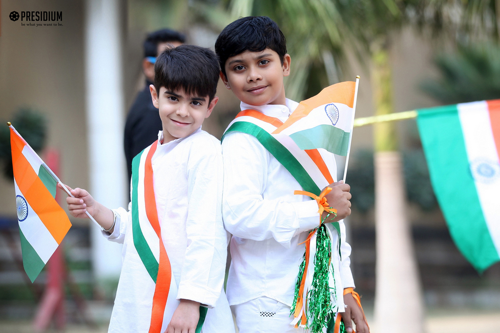 Presidium Indirapuram, SALUTING THE GREAT INDIAN LEADERS ON REPUBLIC DAY