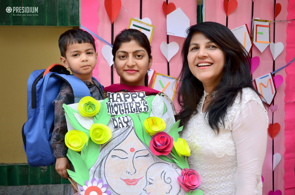 Presidium Vivek Vihar, PRESIDIANS EXPRESS LOVE FOR THEIR MOMS ON MOTHER’S DAY